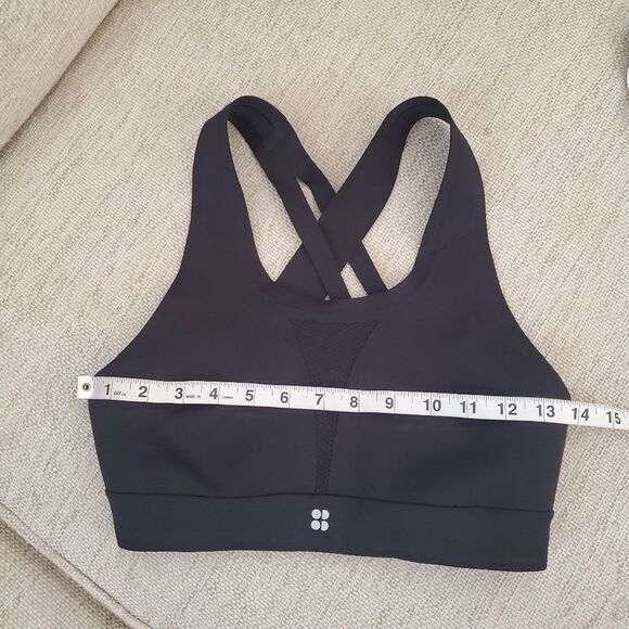 💗 SWEATY BETTY 💗 Black All Train Sports Bra - [32C/D] - Picture 8 of 12